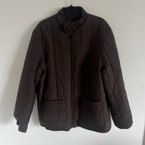 Ermenegildo Zegna Soft Reversible Wool Quilted Jacket Coat, Men’s XL - Picture 8 of 12